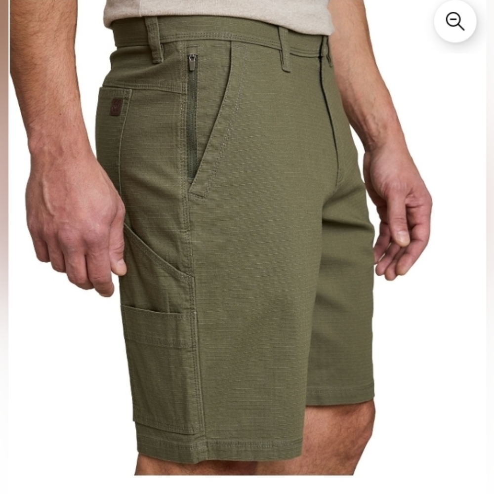 WP WeatherprooMen's Ripstop Utility Short Security Pocket Flex Waist Multi Media